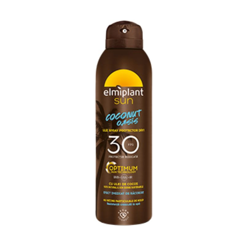 Elmiplant Ulei Spray Protector Coconut Oasis SPF 30, 150 ml Frumusete si ingrijire 2023-10-01