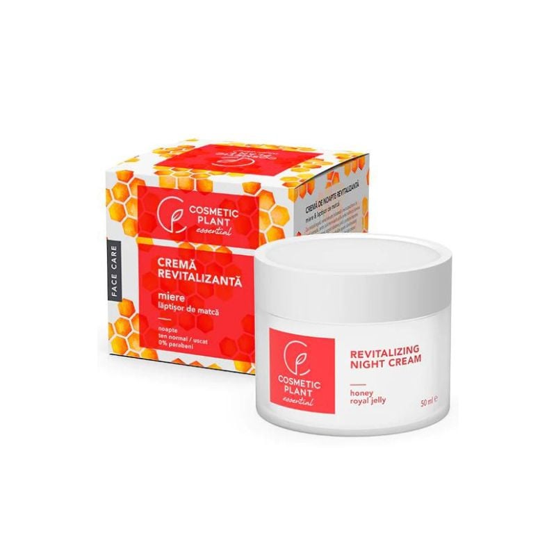 Cosmetic Plant Crema revitalizanta de noapte cu miere si laptisor de matca, 50ml