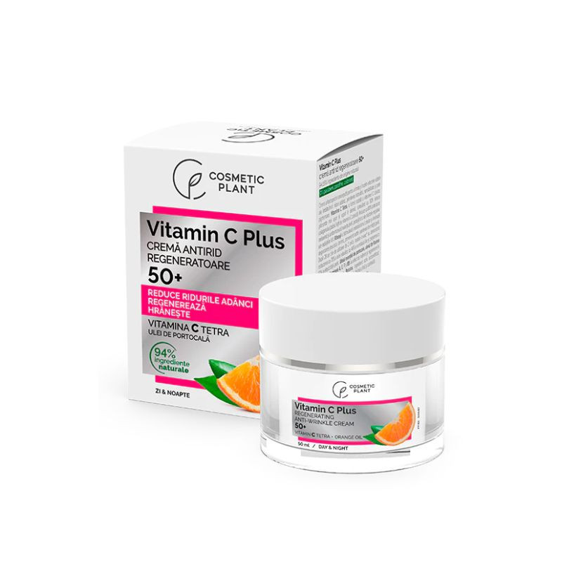 Cosmetic Plant Crema regeneratoare 50+ Vitamin C Plus, 50ml 50+