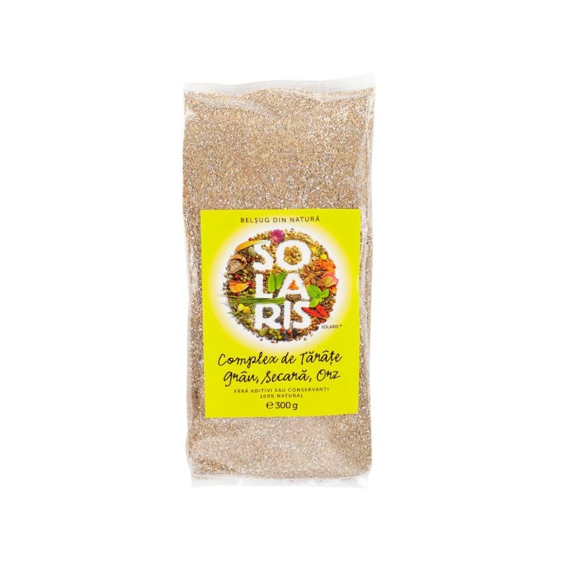 SOLARIS Complex tarate grau, orz, secara, 300g 300g imagine noua