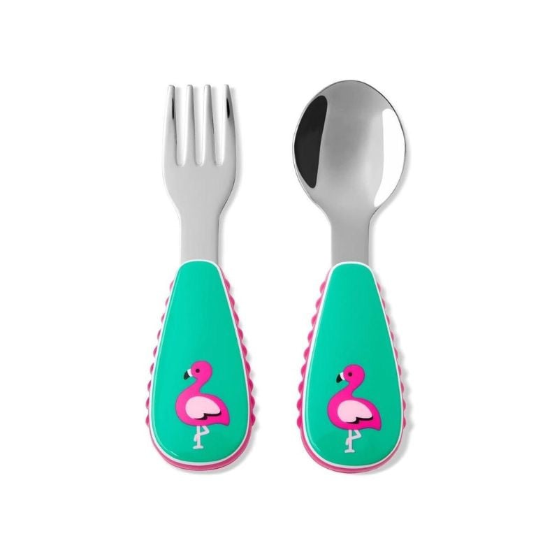 Skip Hop Set tacamuri, Flamingo accesorii imagine 2022