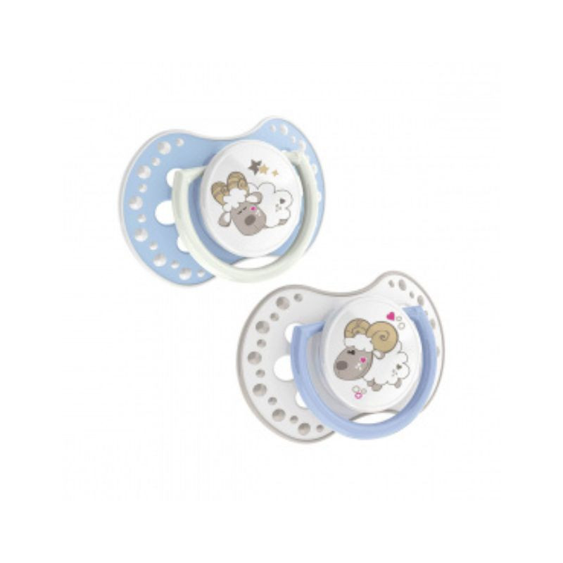 LOVI Suzeta Silicone Dynamic Night&Day baiat 22/811, Oita, 6-18 luni, 2 bucati