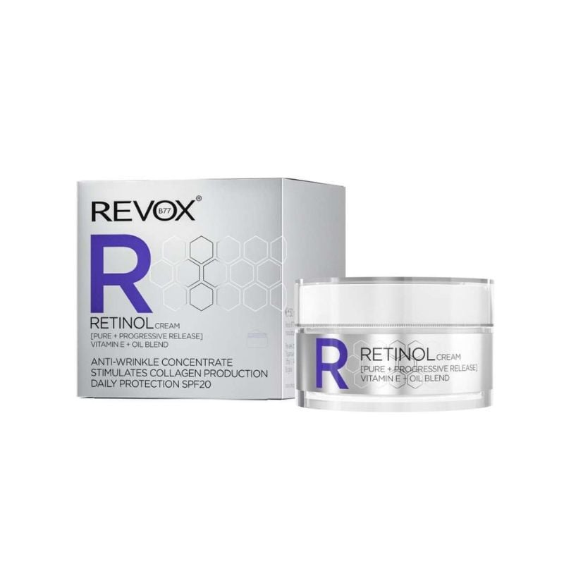 Revox Crema Pentru Fata Cu Retinol, Spf 20, 50ml