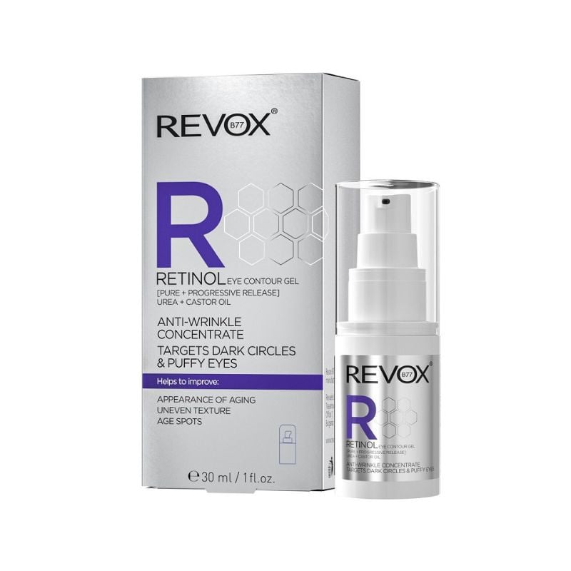 Revox Gel Concentrat Pentru Conturul Ochilor Cu Retinol, 30ml