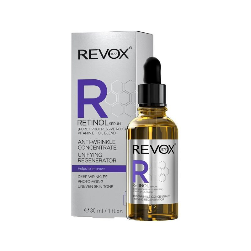 Revox Serum Regenerator Pentru Fata Cu Retinol, 30ml