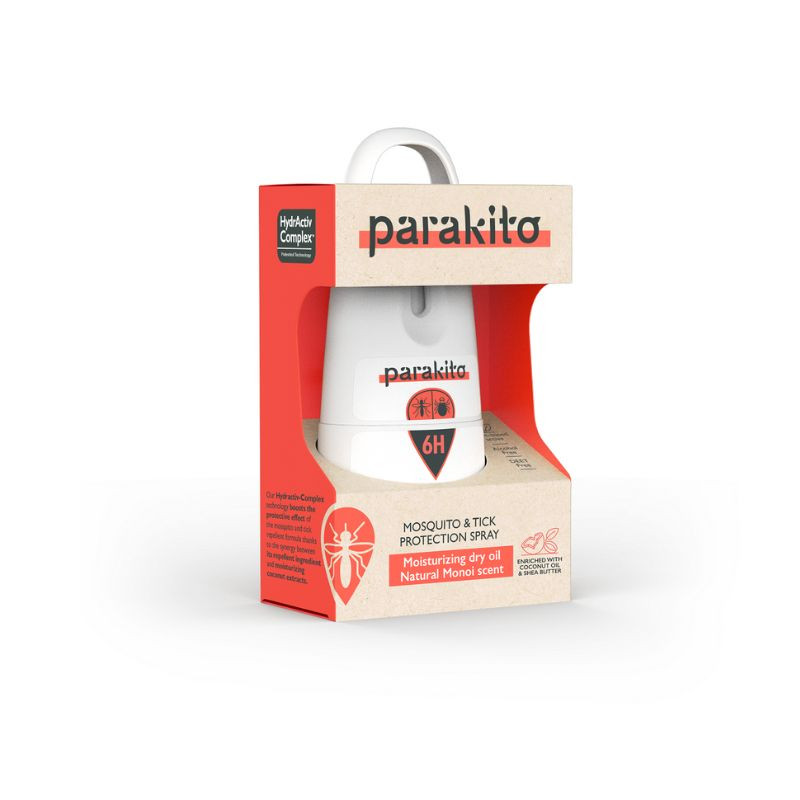 Para Kito Spray cu ulei cocos uscat hidratant impotriva tantarilor si capuselor, 75ml 75ml imagine noua