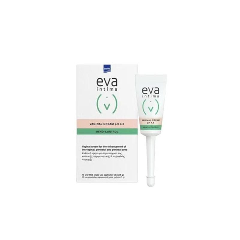 Eva Intima Crema Vaginala Meno-control, 10 Aplicatoare