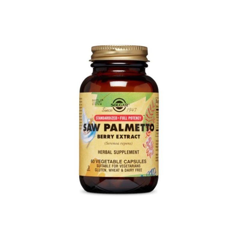 Solgar Saw Palmetto Berry Extract, 60 capsule berry imagine noua