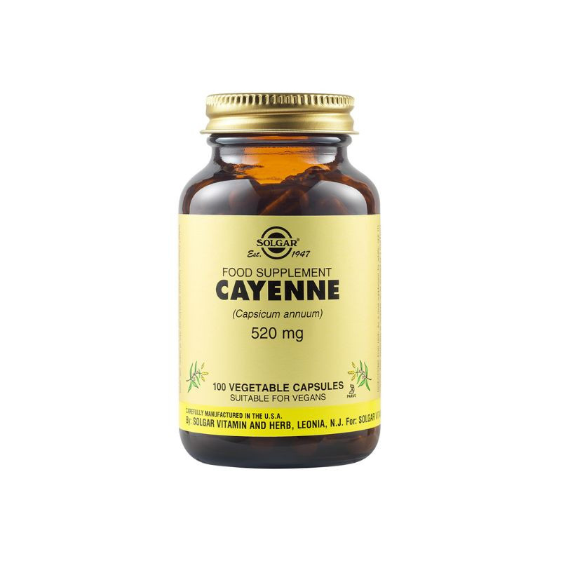 Solgar Cayenne, 100 capsule Digestie sanatoasa 2023-09-23 3