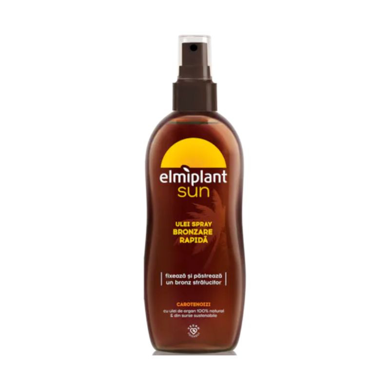 Elmiplant Sun Ulei spray bronzare rapida, fara SPF, 150ml Autobronzante 2023-09-24