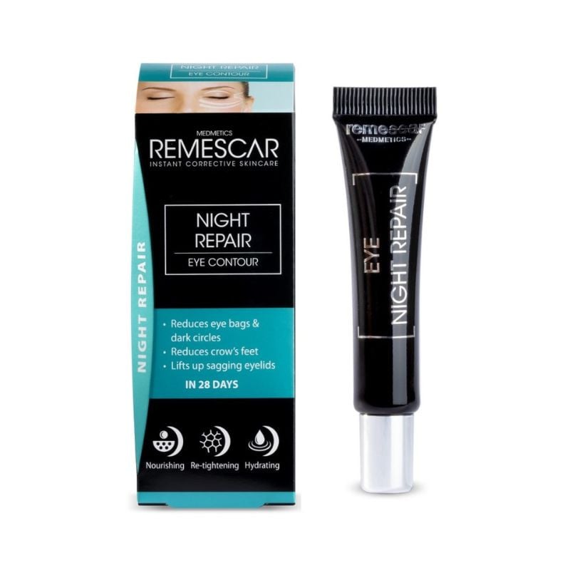 Remescar Crema Reparatoare De Noapte Pentru Conturul Ochilor, 20ml