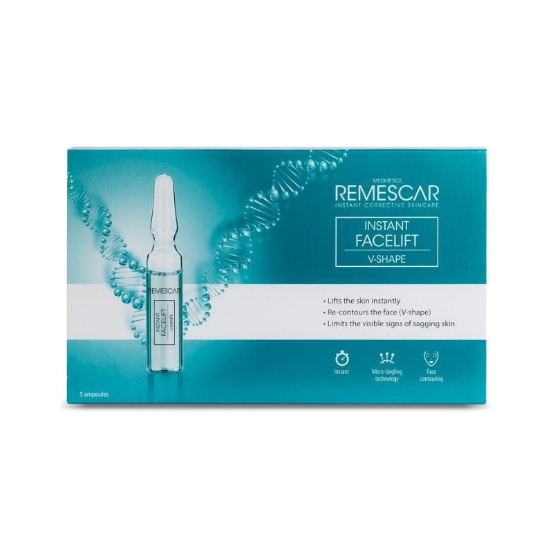 Remescar Tratament Pentru Fermitate V-shape, 5 X 2ml