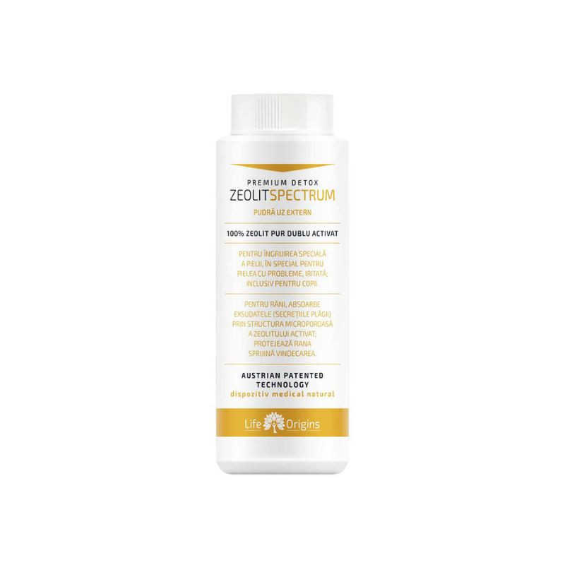 Life Origins Zeolit Spectrum pudra uz extern, 30g Eritem fesier 2023-09-22