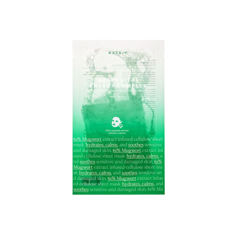 AXIS Masca de fata revitalizanta Green Vital Energy, 27ml 27ml imagine teramed.ro