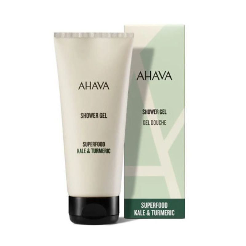 Ahava Gel De Dus Cu Kale Si Turmeric, 200ml