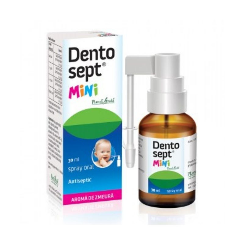 PlantExtrakt DentoSept Mini spray, 30ml Eruptii dentare 2023-09-25
