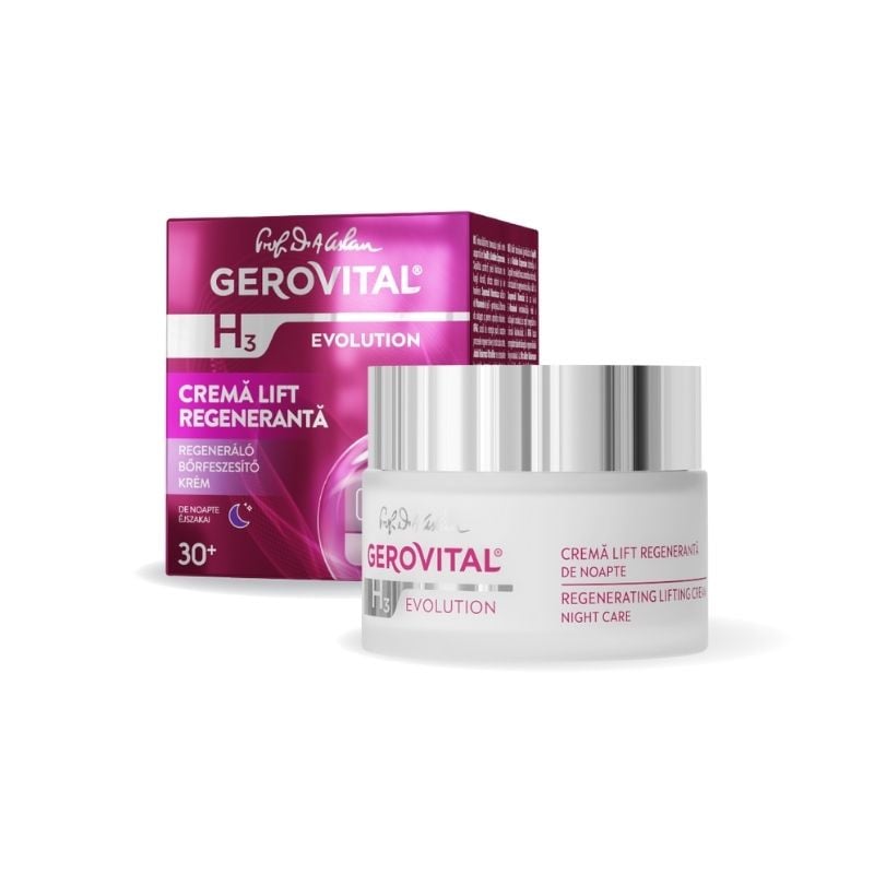 Gerovital H3 Evolution Crema Lift Regeneranta De Noapte, 50ml