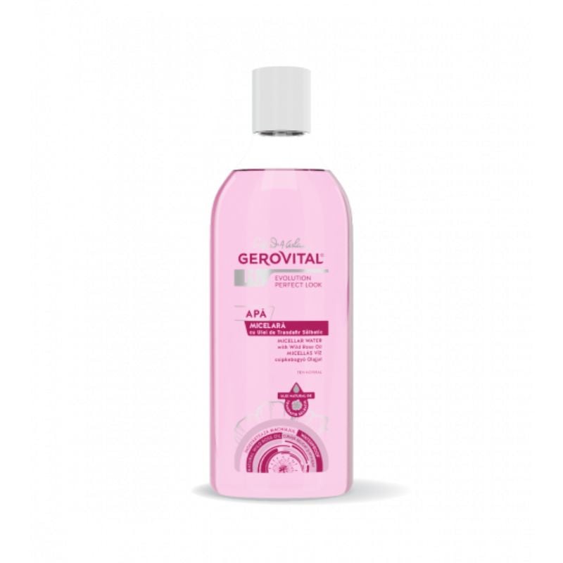 Gerovital H3 Evolution Apa Micelara Cu Ulei De Trandafir Salbatic, 400ml