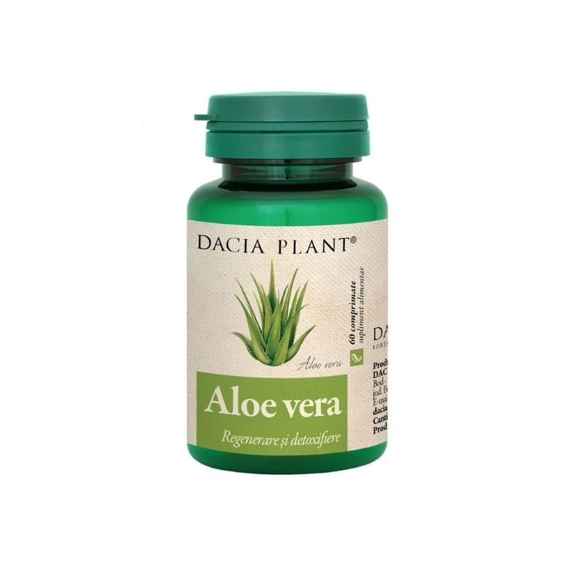 DACIA PLANT Aloe vera, 60 comprimate Digestie sanatoasa 2023-09-23
