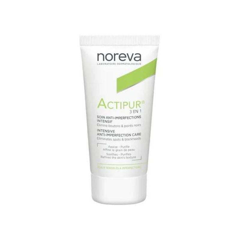 Noreva Actipur Crema 3 In 1 De Ingrijire Intensiva, 30ml