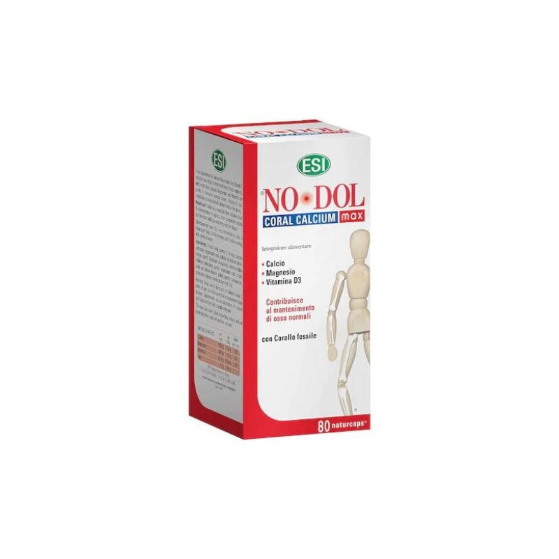 ESI No-Dol Coral calcium max, 80 capsule calciu imagine noua