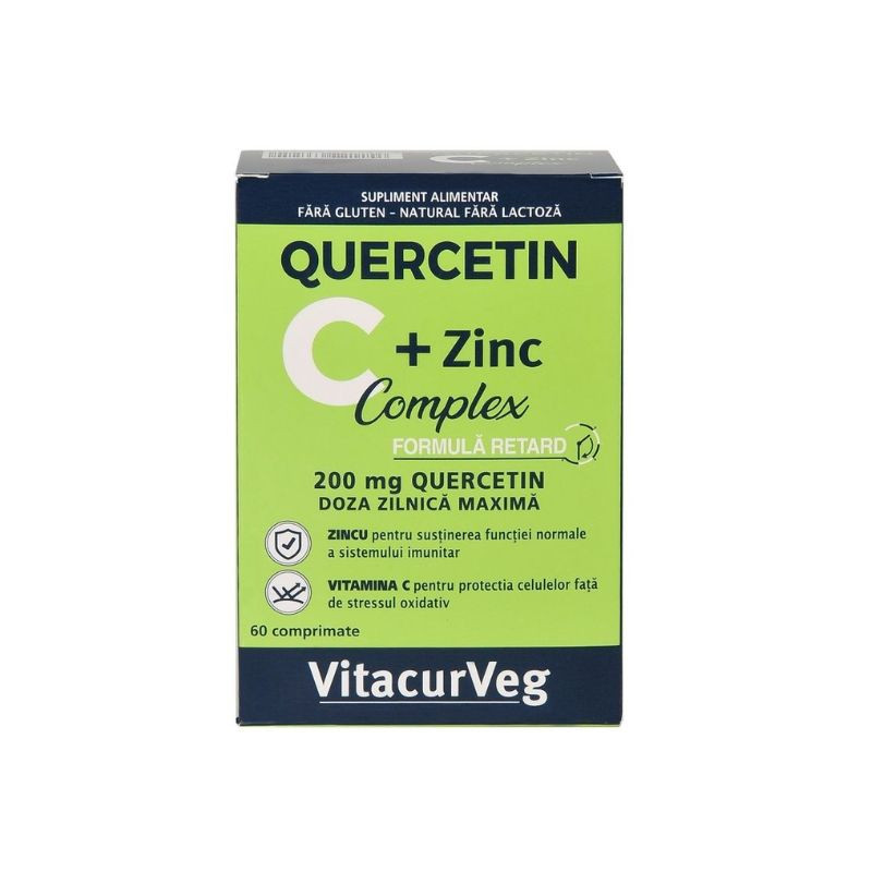 Quercetin C+zn Complex, 60 Tablete
