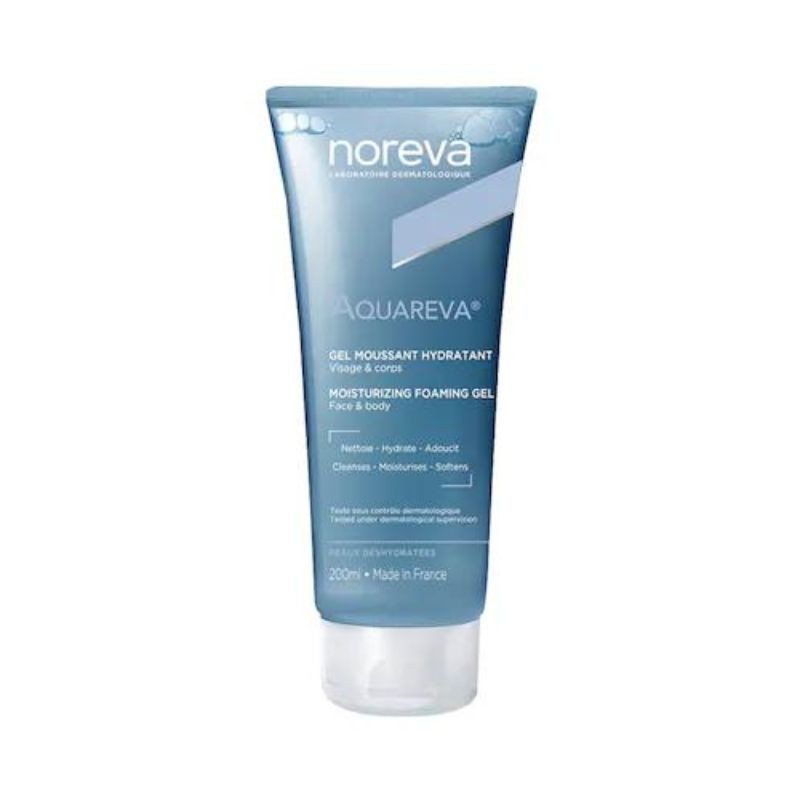 Noreva Aquareva Gel spumant fata si corp, 200ml 200ml imagine 2022
