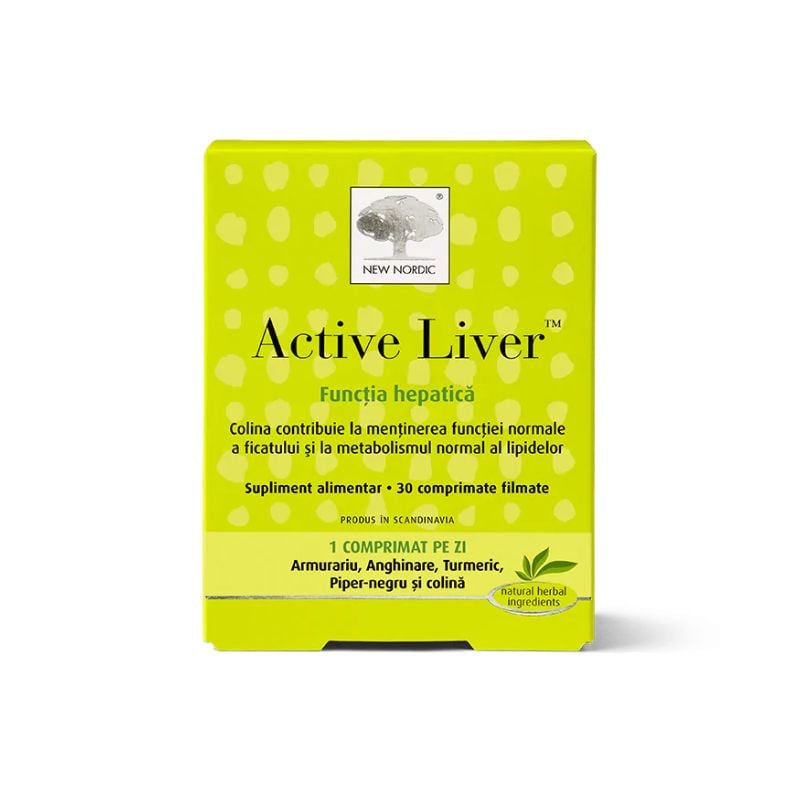 New Nordic Active Liver, 30 Comprimate