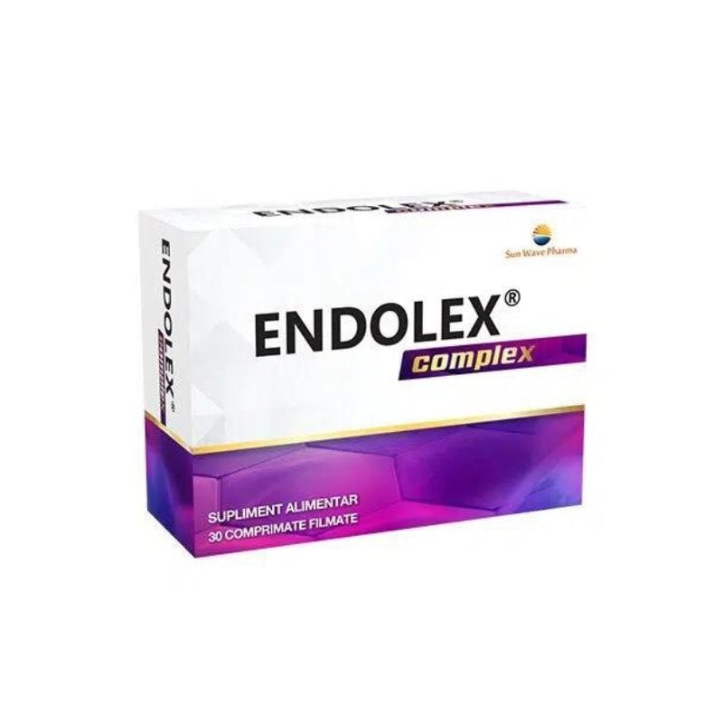 Endolex Complex, 30 comprimate, sistem circulator circulator imagine 2022