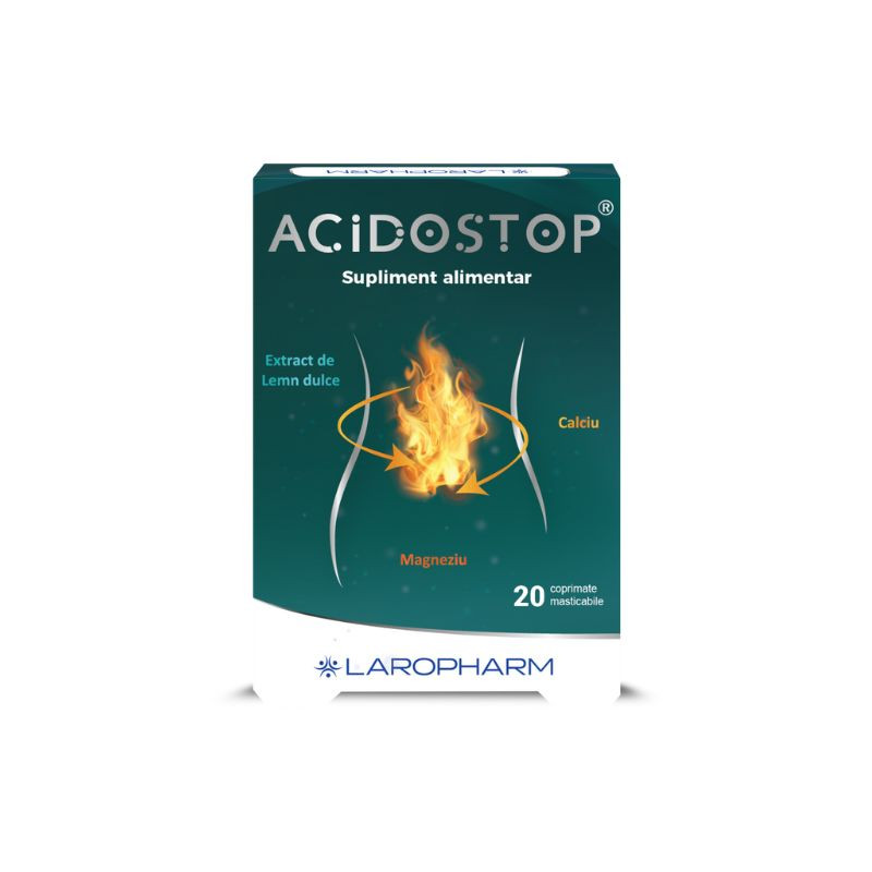 Acidostop, 20 comprimate Acidostop