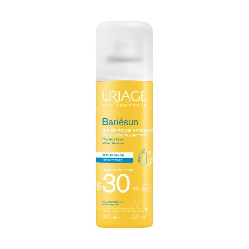 Spray uscat protectie solara spf30 bariesun, 200ml, uriage