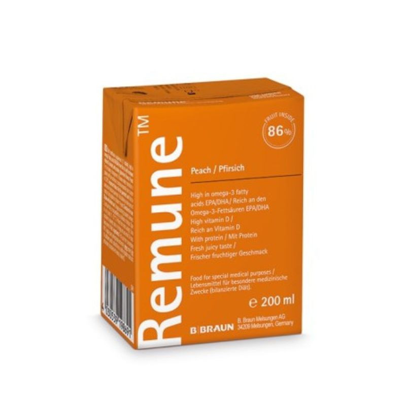REMUNE Bautura cu aroma de piersica, 200 ml 200% imagine noua
