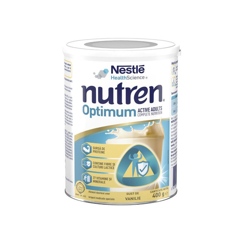 Nestle nutren optimum prebio, 400g