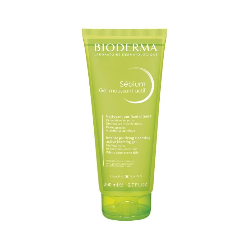 Bioderma Sebium Activ Gel de curatare spumant activ, 200ml Curatare, spalare si demachiere