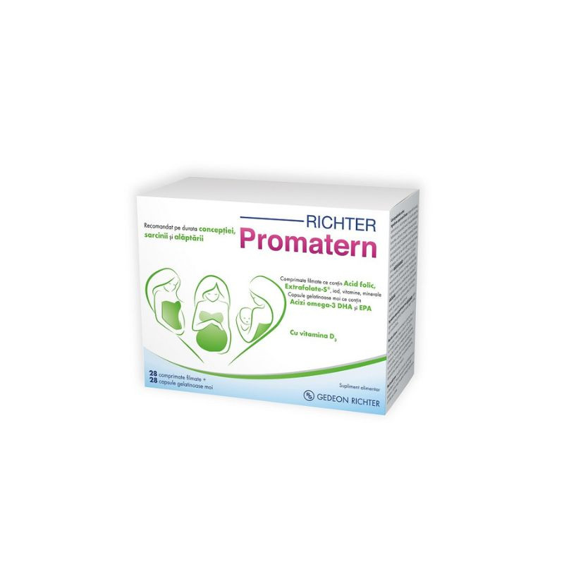 Promatern, 28 comprimate + 28 capsule