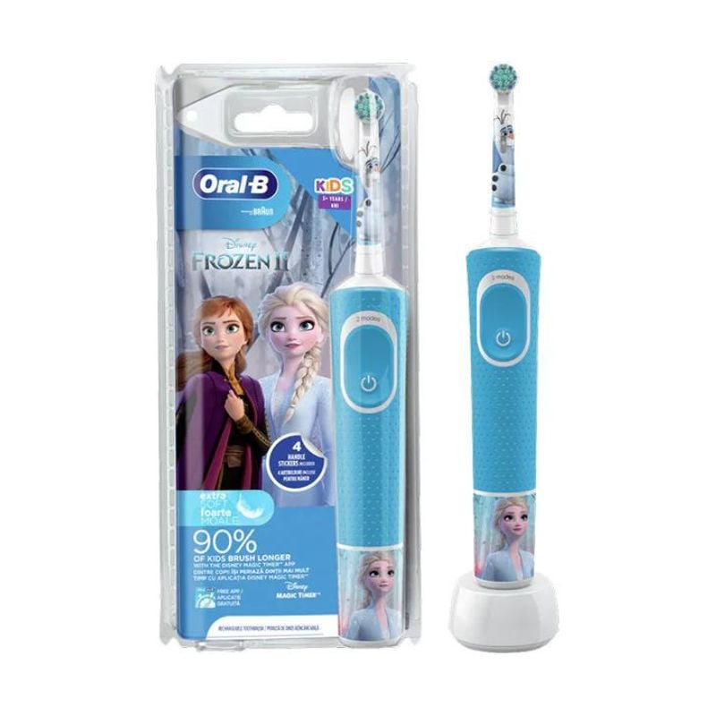 Oral B Periuta De Dinti Electrica Copii Vitality Frozen D100, 1 Bucata