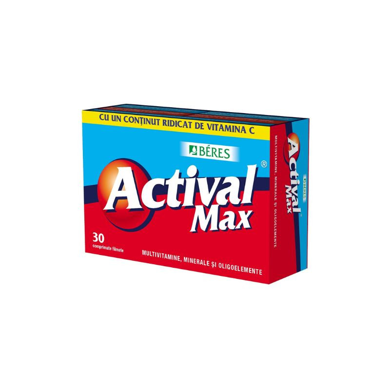 Beres Actival MAX, 30 comprimate Activitate cerebrala