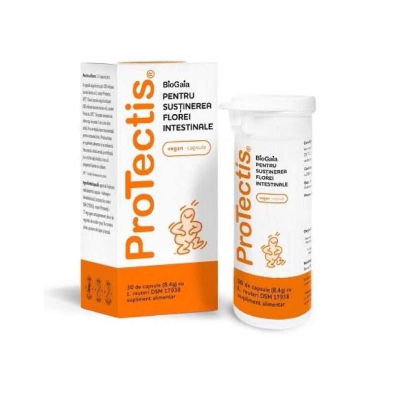 ProTectis probiotice, 30 capsule capsule imagine teramed.ro