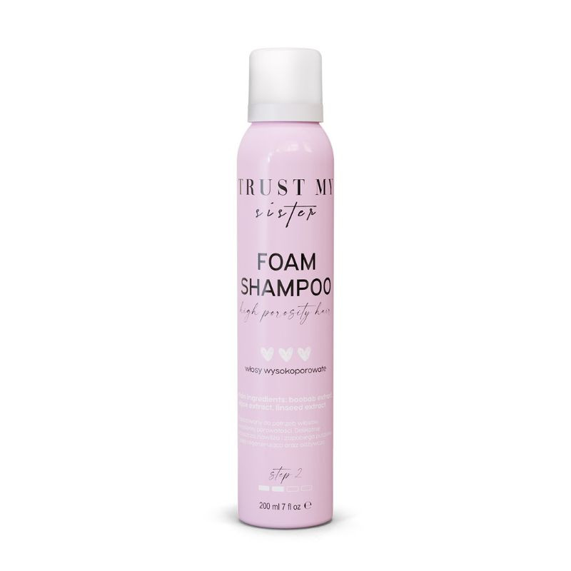 Trust My Sister Sampon Spuma porozitate ridicata, 200ml