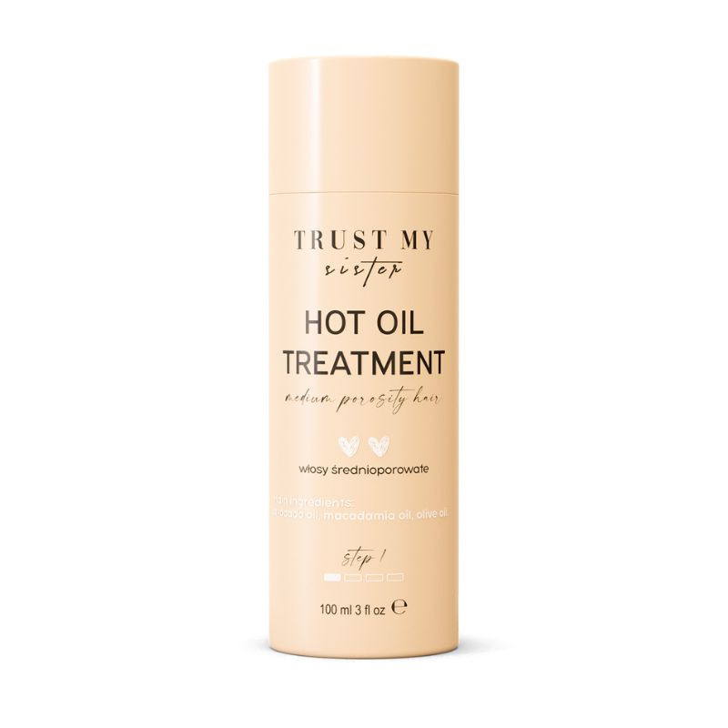 Trust My Sister Tratament hot oil pentru porozitate medie, 100ml 100ml imagine 2021