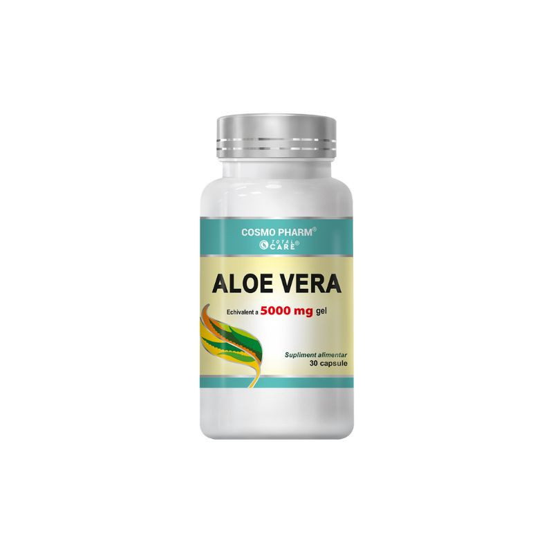 Cosmopharm Aloe Vera, 30 capsule Aloe imagine teramed.ro