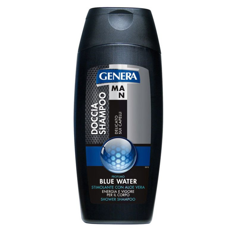 Genera sampon & gel de dus blue water, 300ml