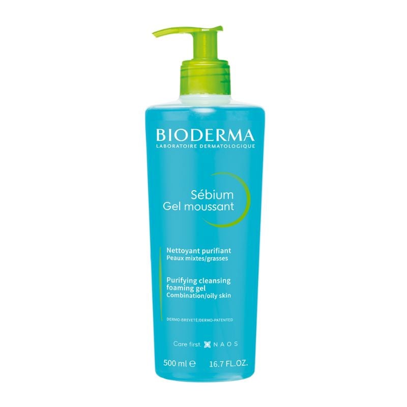Bioderma Sebium Gel Spumant, 500ml 500ml imagine 2022