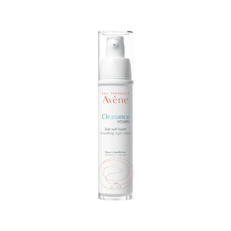 Avene cleanance women crema de noapte cu efect de netezire, 30ml