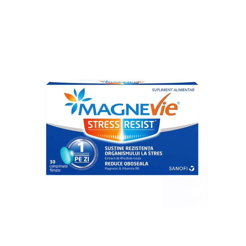 MagneVie Stress Resist, 30 comprimate filmate Magneziu 2023-09-23