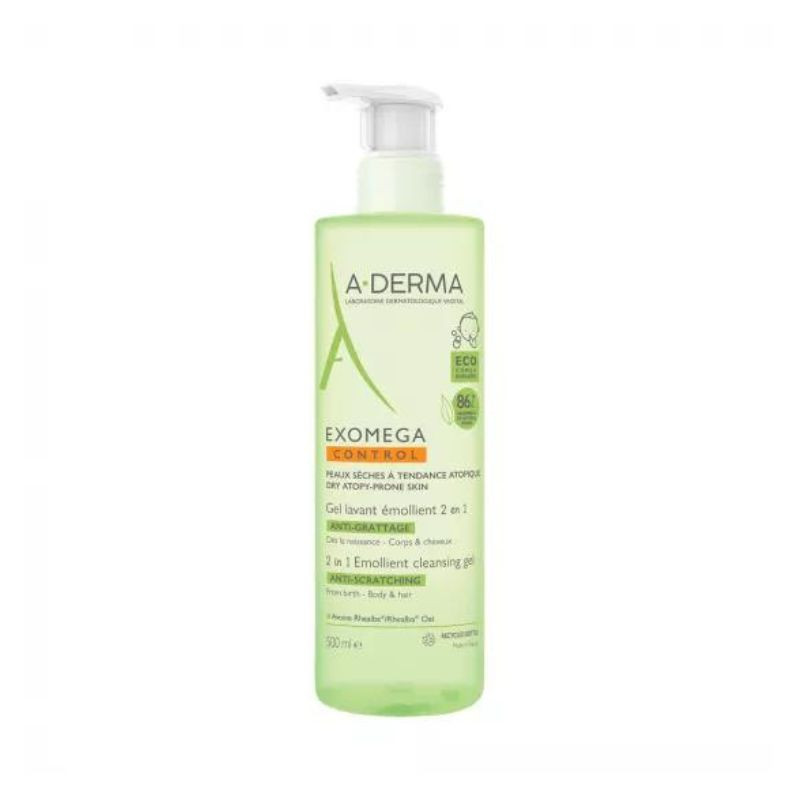 A-Derma Exomega Gel de spalare emolient pentru copii, 500ml image6