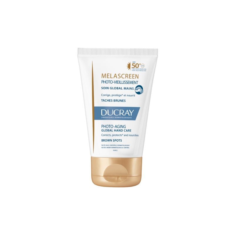 Ducray melascreen tratament complex pentru maini spf 50+ impotriva petelor, 50ml