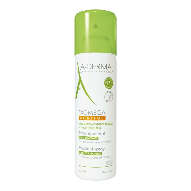 A-Derma Exomega Control Spray emolient anti-prurit, 200ml Igiena piele si par