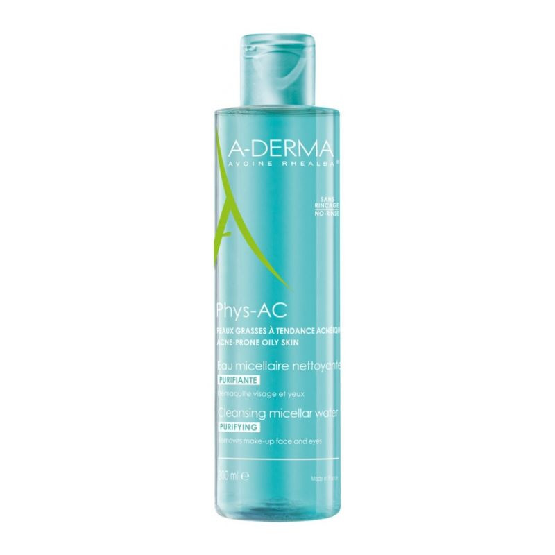 A-Derma Phys-AC Purifying Apa Micelara, 200ml 200ml imagine teramed.ro