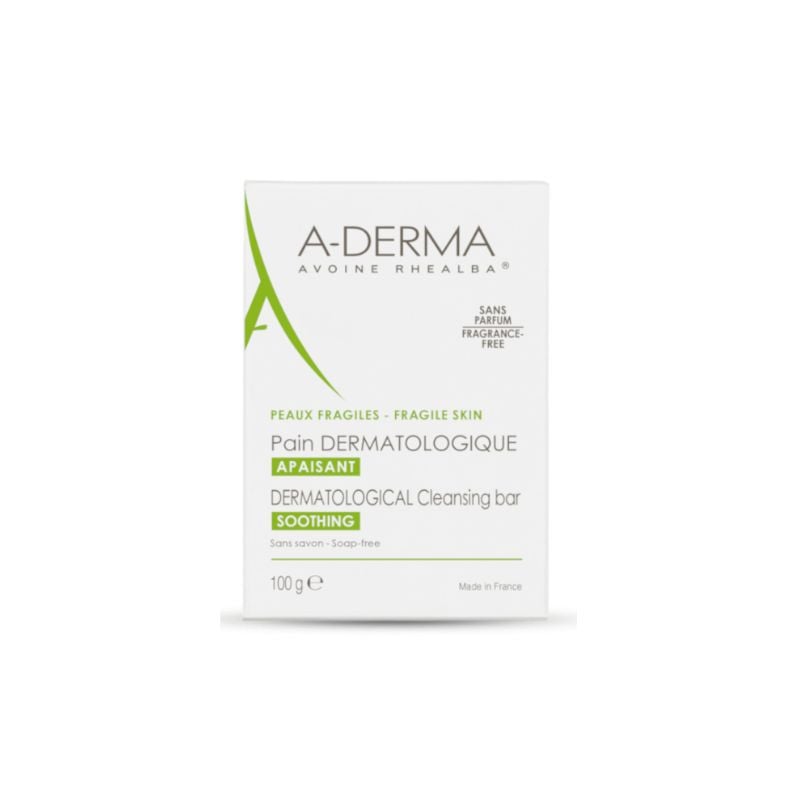 A-derma sapun dermatologic cu lapte de ovaz, 100g